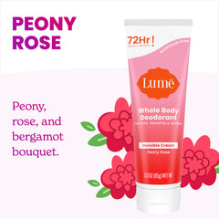 Peony Rose | Cream Tube Deodorant
