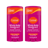 Clean Tangerine | Sweat Control Solid Deodorant 2-Pack