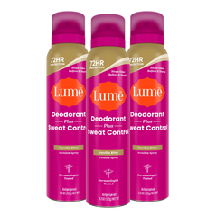 Vanilla Bliss | Sweat Control Spray Deodorant 3-Pack