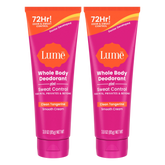 Clean Tangerine | Cream Deodorant + Sweat Control 2-Pack