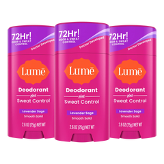 Lavender Sage | Sweat Control Solid Deodorant 3 for $15