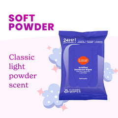 Soft Powder | Deodorant Wipes (15 count)