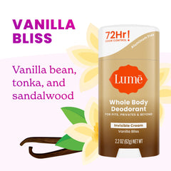 Vanilla Bliss | Cream Stick Deodorant
