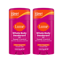 Clean Tangerine | Sweat Control Solid Deodorant 2-Pack