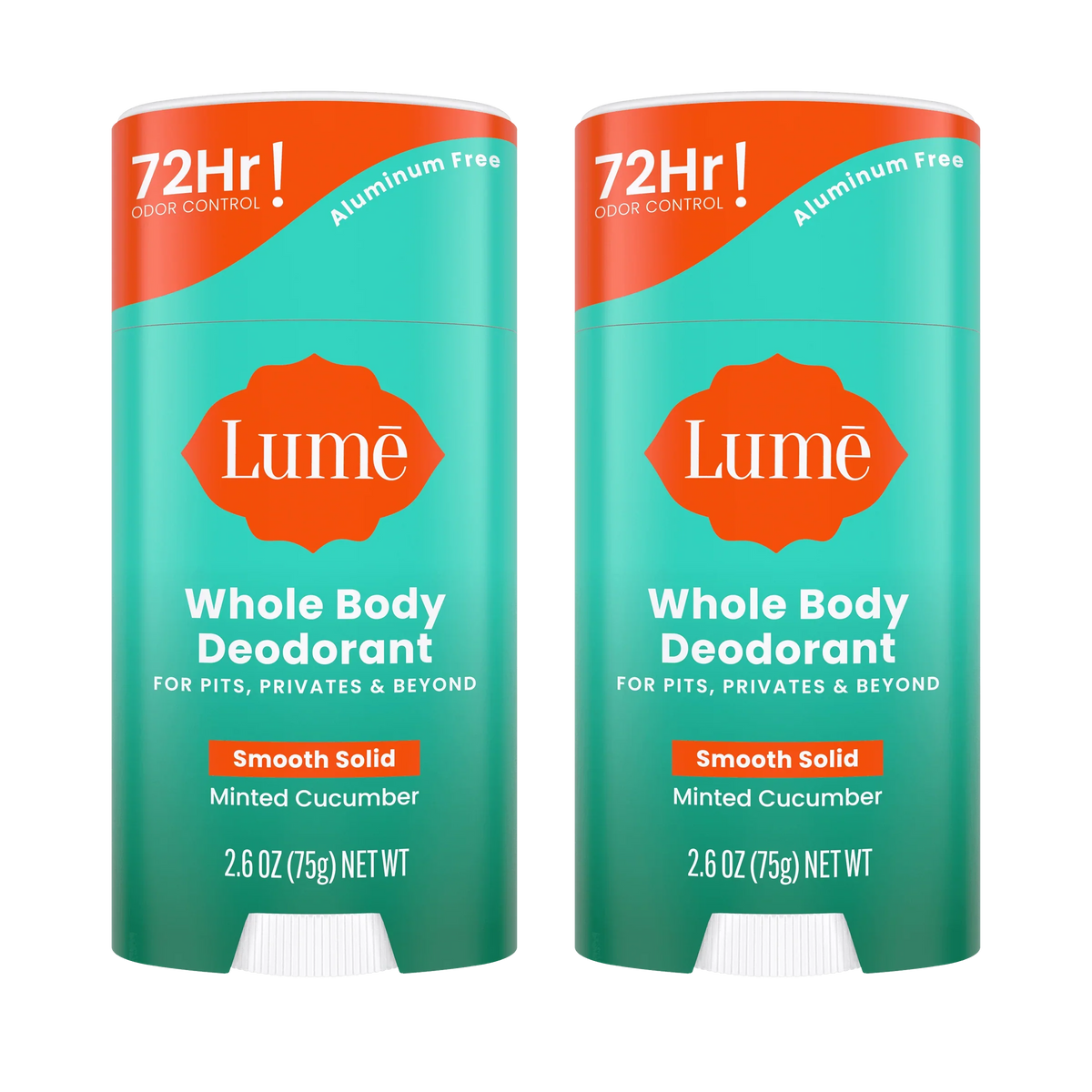 Minted Cucumber | Solid Stick Deodorant 2-Pack