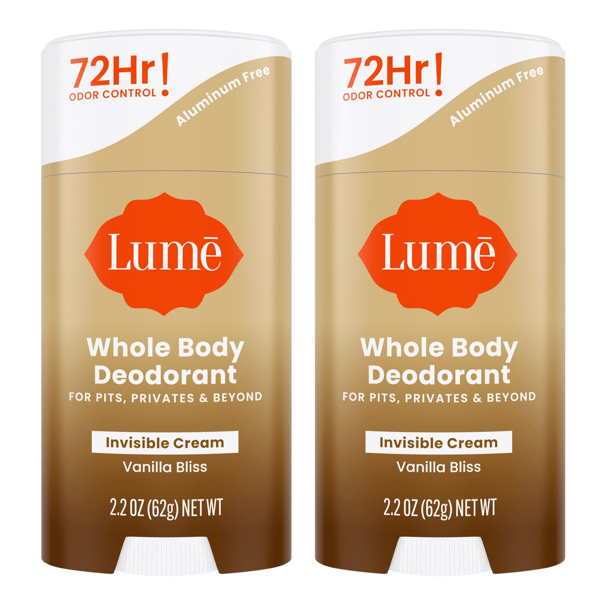 Vanilla Bliss | Cream Stick Deodorant 2-Pack