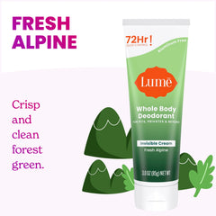 Fresh Alpine | Cream Tube Deodorant