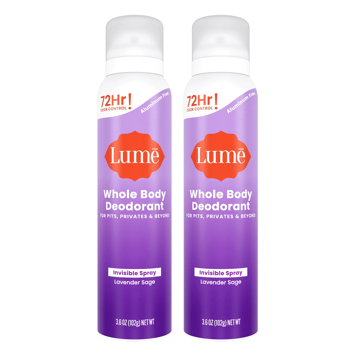 Lavender Sage | Spray Deodorant 2-Pack