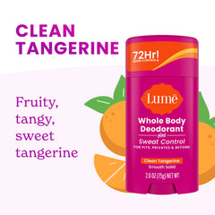 Clean Tangerine | Solid Stick Deo + Sweat Control