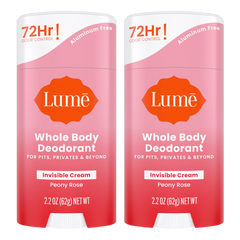 Peony Rose | Cream Stick Deodorant 2-Pack