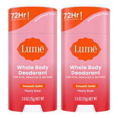 Peony Rose | Solid Stick Deodorant 2-Pack