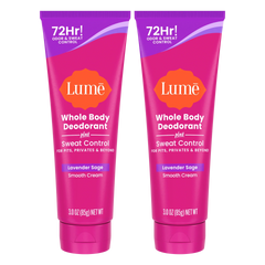 Lavender Sage | Cream Deodorant + Sweat Control 2-Pack